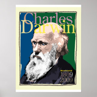 Charles Darwin poster