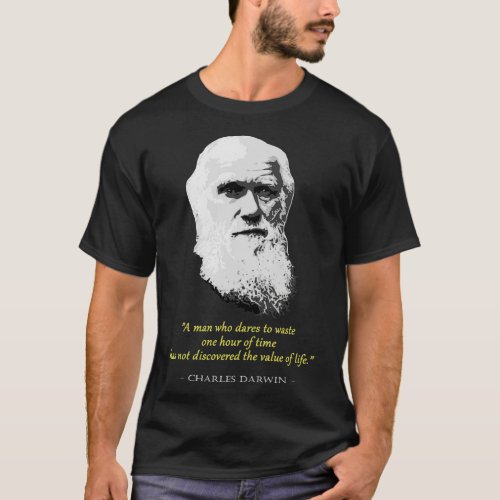 Charles Darwin Quote T_Shirt