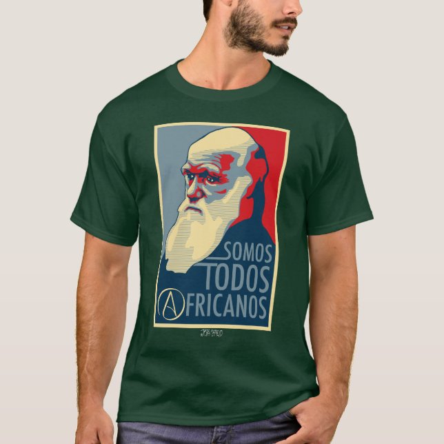 Charles Darwin T-Shirt (Front)