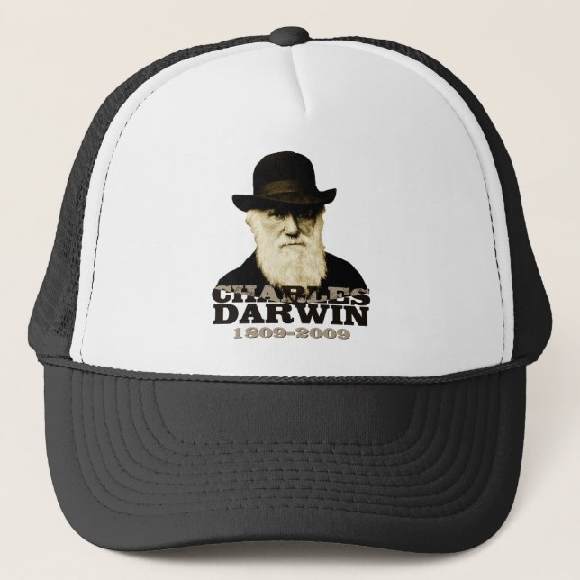 Charles Darwin Trucker Hat (Front)