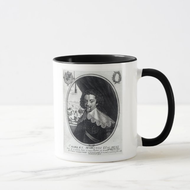 Charles de Luynes  Marquis d'Albert Mug (Right)