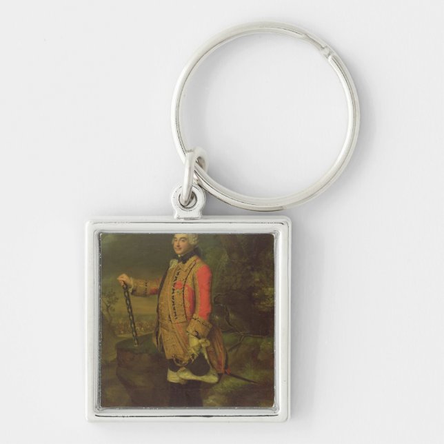 Charles de Rohan  Prince de Soubise Keychain (Front)