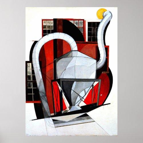 Charles Demuth Machinery Poster