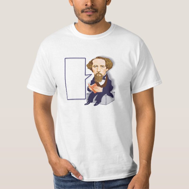 Charles Dickens (1812 – 1870) T-Shirt (Front)