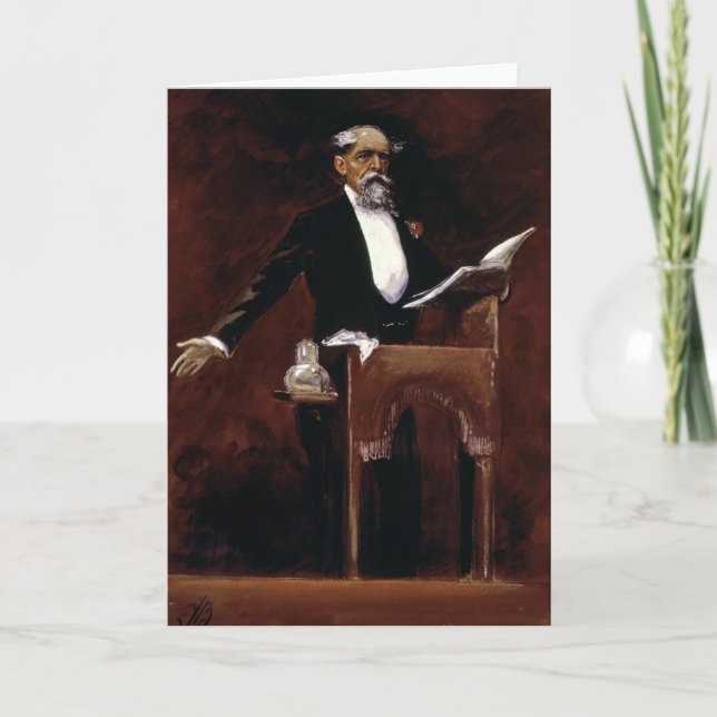 Charles Dickens Card (Front)