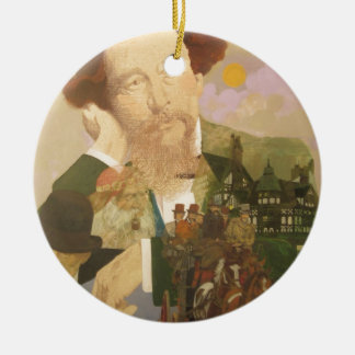 Charles Dickens, English Author Ceramic Ornament