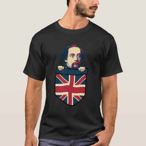 Charles Dickens Great Britain In My Pocket T_Shirt