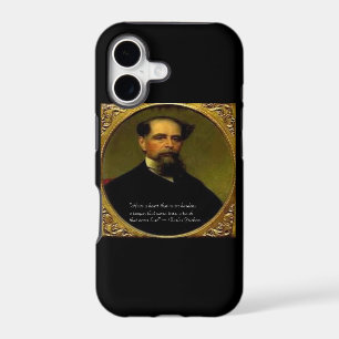 Charles Dickens & Heartfelt Quote iPhone 6 Case