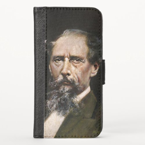 Charles Dickens iPhone X Wallet