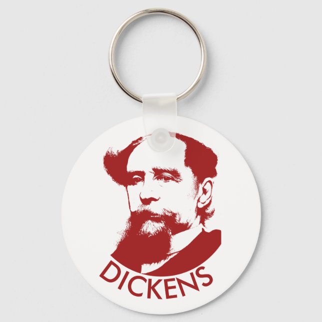 Charles Dickens Keychain (Front)
