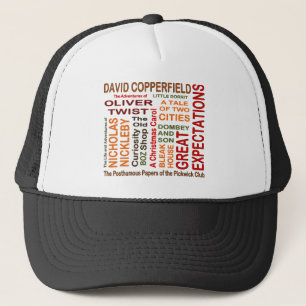 Charles Dickens Novels Trucker Hat