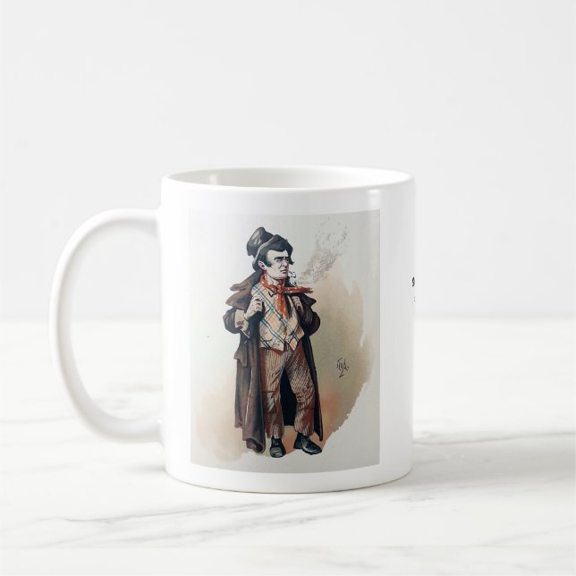 Charles Dickens, Oliver Twist, The Artful Dodger Coffee Mug (Left)