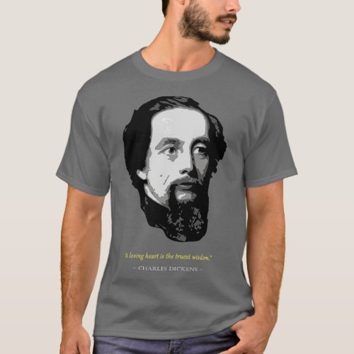 Charles Dickens Quote 1 T_Shirt