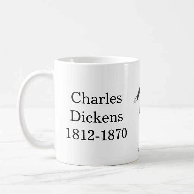 Charles Dickens quote on books Coffee Mug (Left)