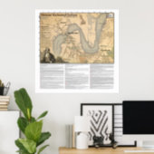 Charles Dickens Rochester/Chatham Map Poster (Home Office)