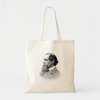 Charles Dickens Tote Bag by Bubbleprint at Zazzle