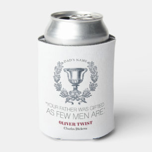 Charles Dickens - Your Father Was Gifted - Trophy Can Cooler