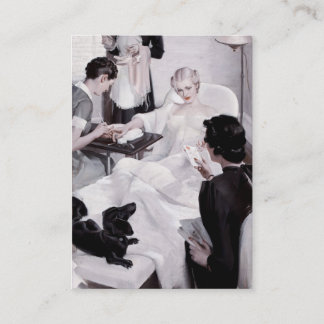 Charles Edward Chambers: Manicure Business Card