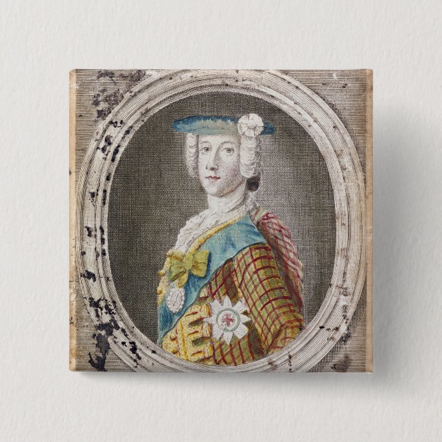 Charles Edward Stuart Button (Front)