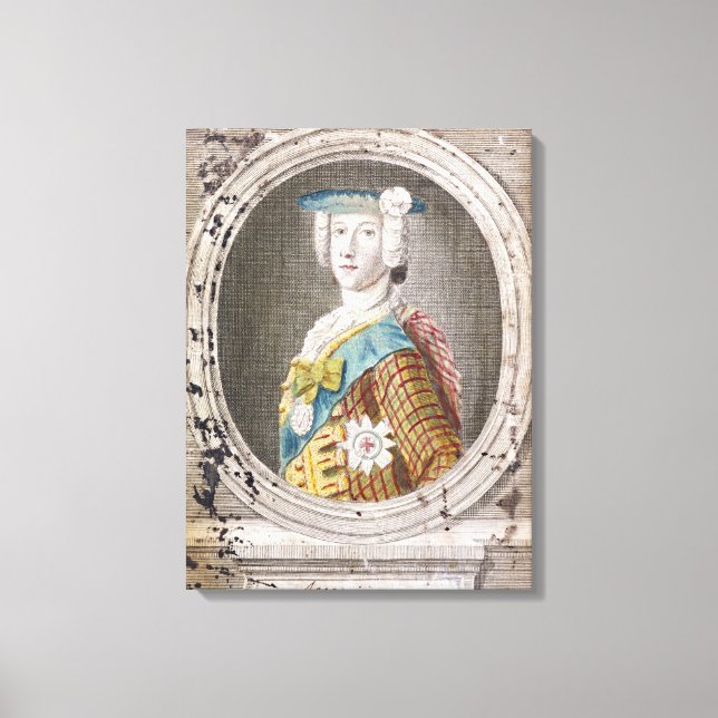 Charles Edward Stuart Canvas Print (Front)