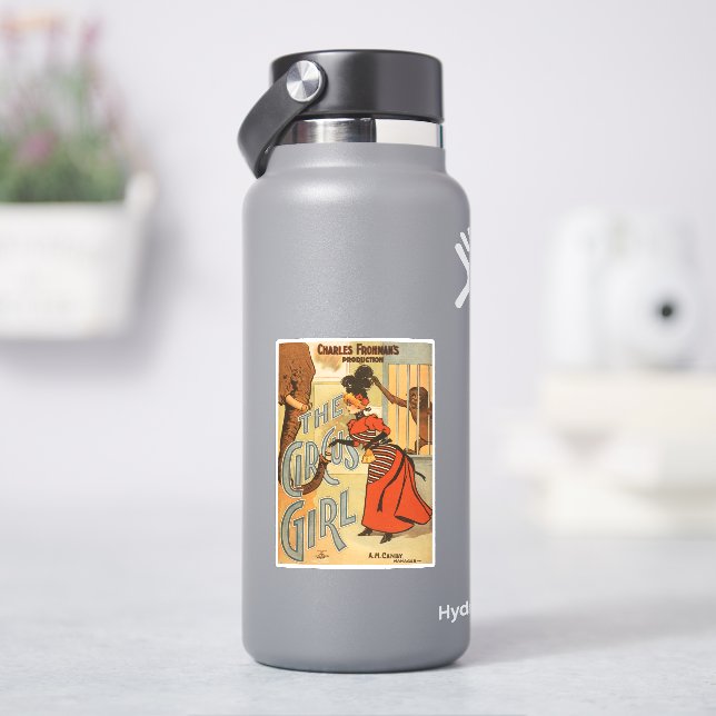Charles Frohman's Production, The Circus Girl 2 Sticker (HydroFlask)