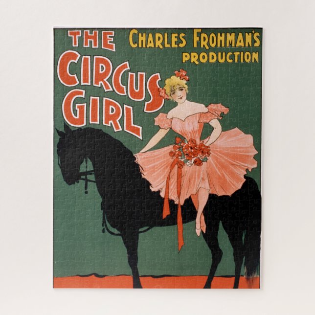 Charles Frohman's Production, The Circus Girl 3 Jigsaw Puzzle (Vertical)