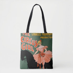 Charles Frohman's Production, The Circus Girl 3 Tote Bag