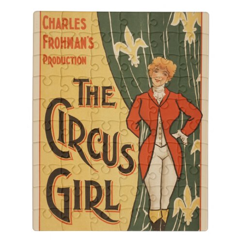 Charles Frohmans Production The Circus Girl Jigsaw Puzzle