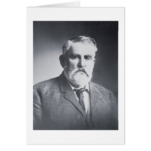 Charles Goodnight (b/w photo) Cards (Front)