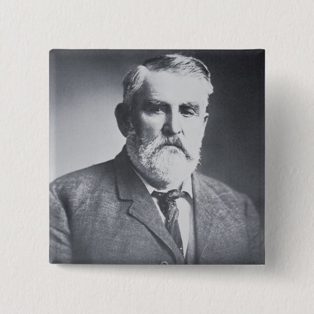Charles Goodnight (b/w photo) Pinback Button (Front)