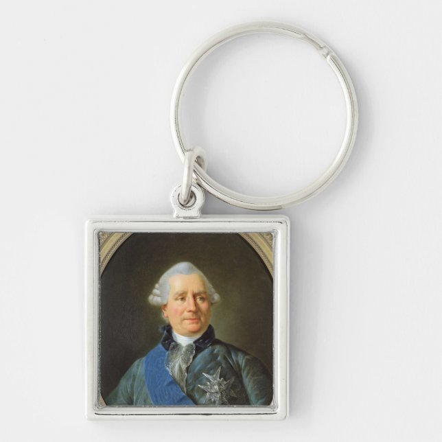 Charles Gravier  Count of Vergennes Keychain (Front)