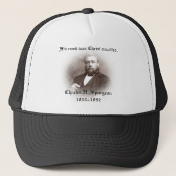 Charles Haddon Spurgeon Hat by justificationbygrace at Zazzle