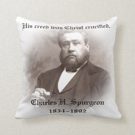 Charles Haddon Spurgeon Pillow