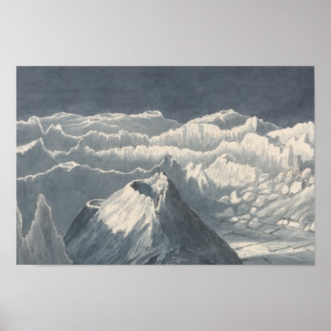 Charles Hamilton Smith - Lunar Crater Poster (Front)