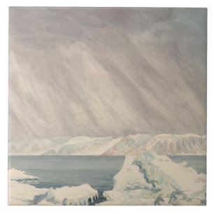 Charles Hamilton Smith - Spitzbergen, Bearing Ceramic Tile