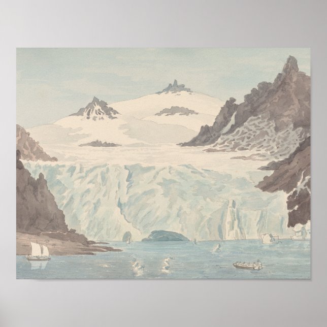 Charles Hamilton Smith - View of an Iceberg Poster (Front)