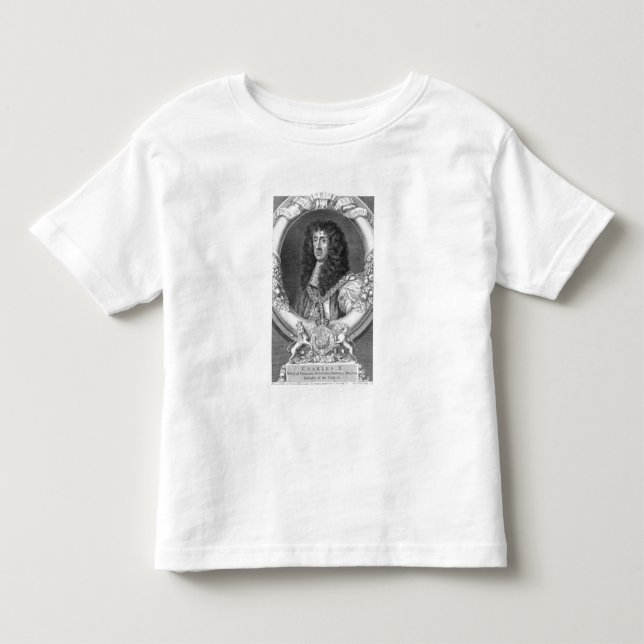 Charles II (1630-85) King of Great Britain and Ire Toddler T-shirt (Front)