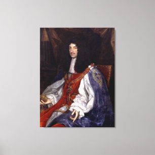 Charles II of Great Britain and Ireland Canvas Print