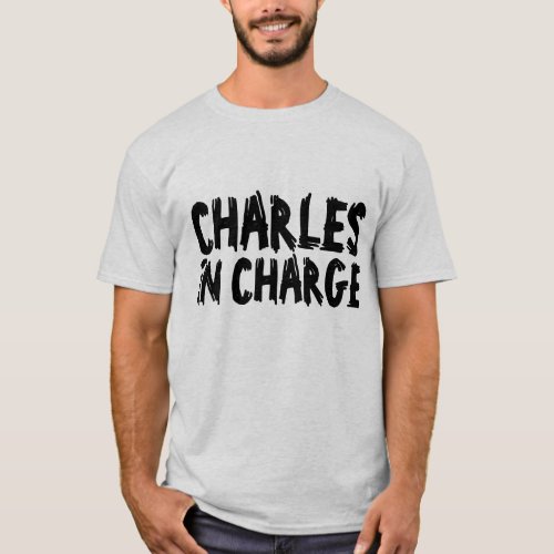 CHARLES IN CHARGE BOSS T_SHIRTS