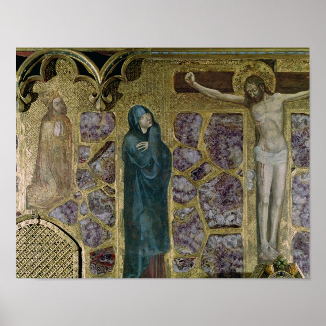 Charles IV at Prayer, Virgin and Christ of Poster (Front)