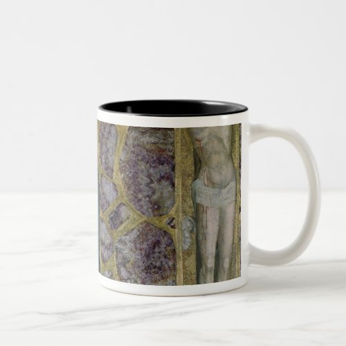 Charles IV at Prayer Virgin and Christ of Two_Tone Coffee Mug