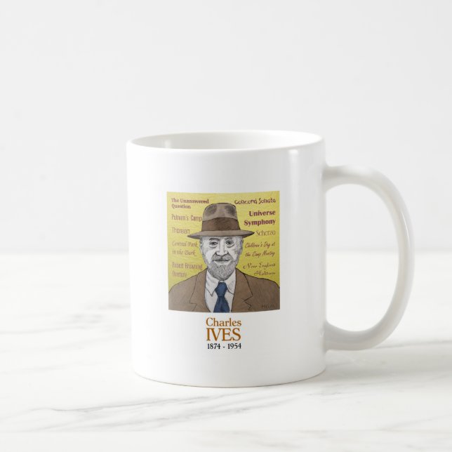 Charles Ives Coffee Mug (Right)