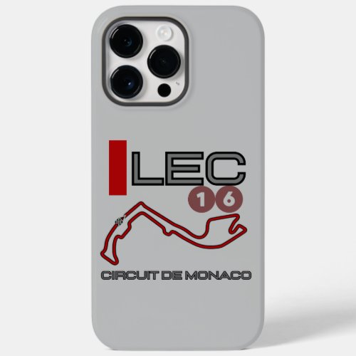 Charles Leclerc Formula 1 Monaco Grand Prix Case_Mate iPhone 14 Pro Max Case