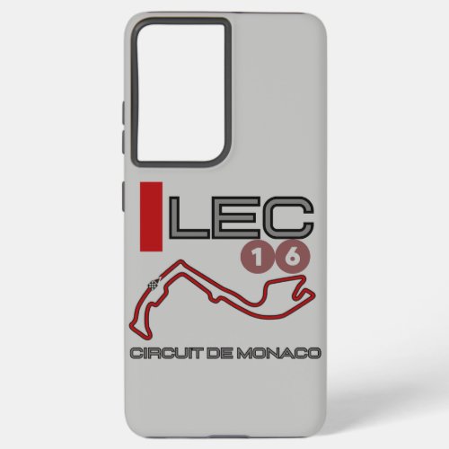 Charles Leclerc Formula 1 Monaco Grand Prix Samsung Galaxy S21 Case