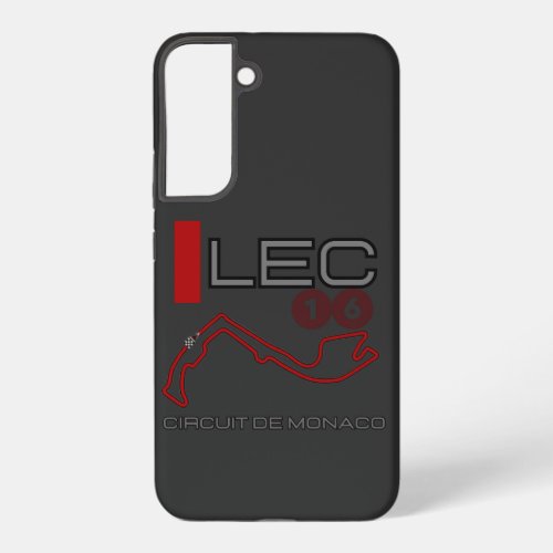 Charles Leclerc Formula 1 Monaco Grand Prix Samsung Galaxy S22 Case