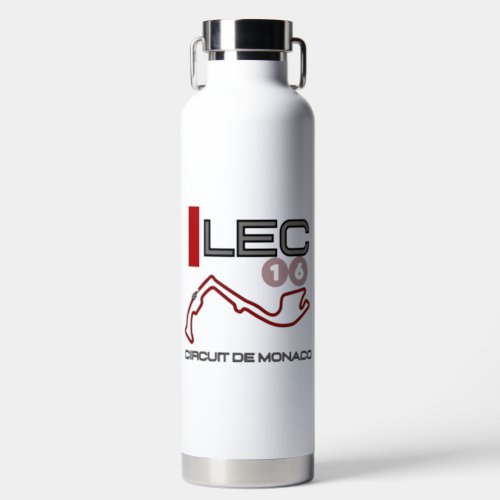 Charles Leclerc Formula 1 Monaco Grand Prix Water Bottle