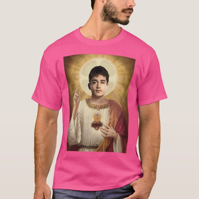 Charles Leclerc Jesus T-Shirt (Front)