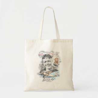 Charles Lindbergh Tote Bag