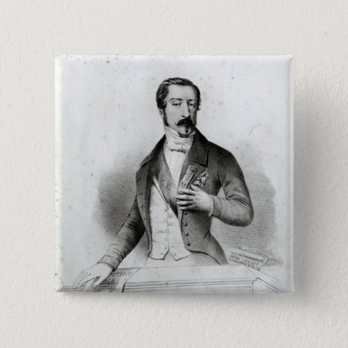 Charles Louis Napoleon Bonaparte Button