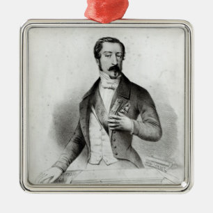 Charles Louis Napoleon Bonaparte Metal Ornament